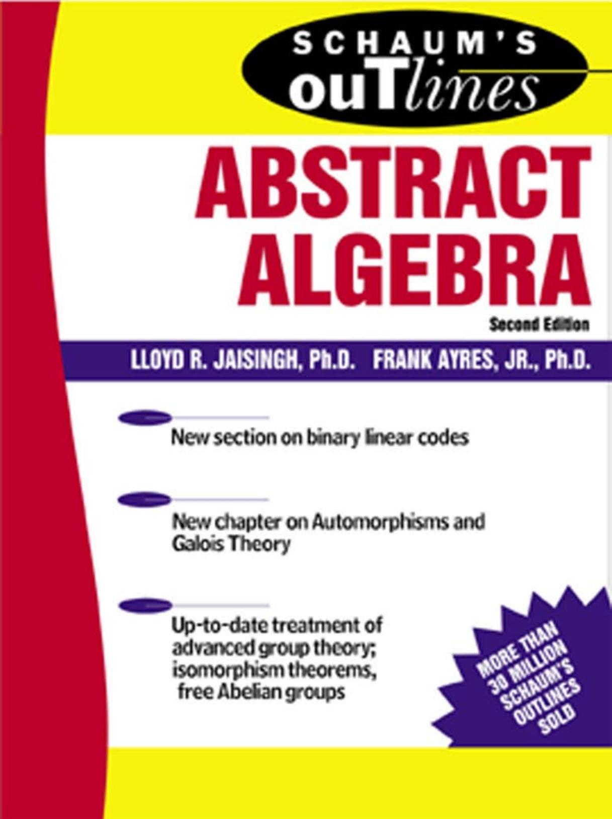 Schaums.Outlines.Abstract.Algebra.eBook-EEn