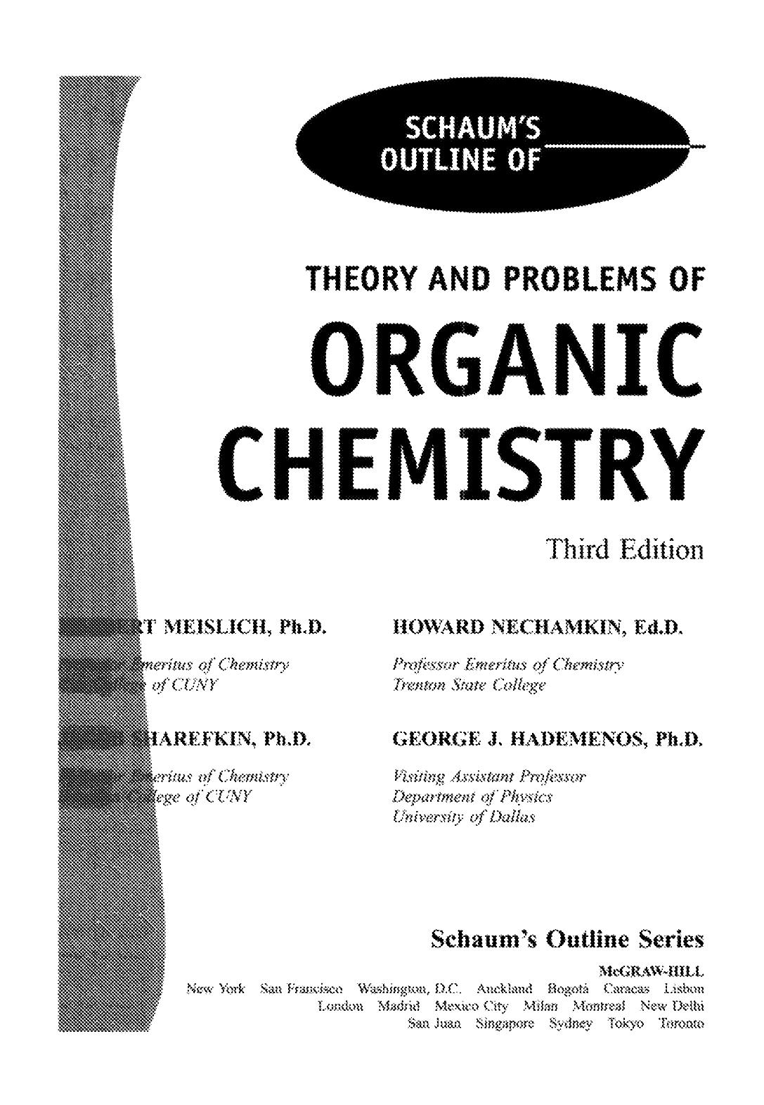 Schaum-OrganicChemistry