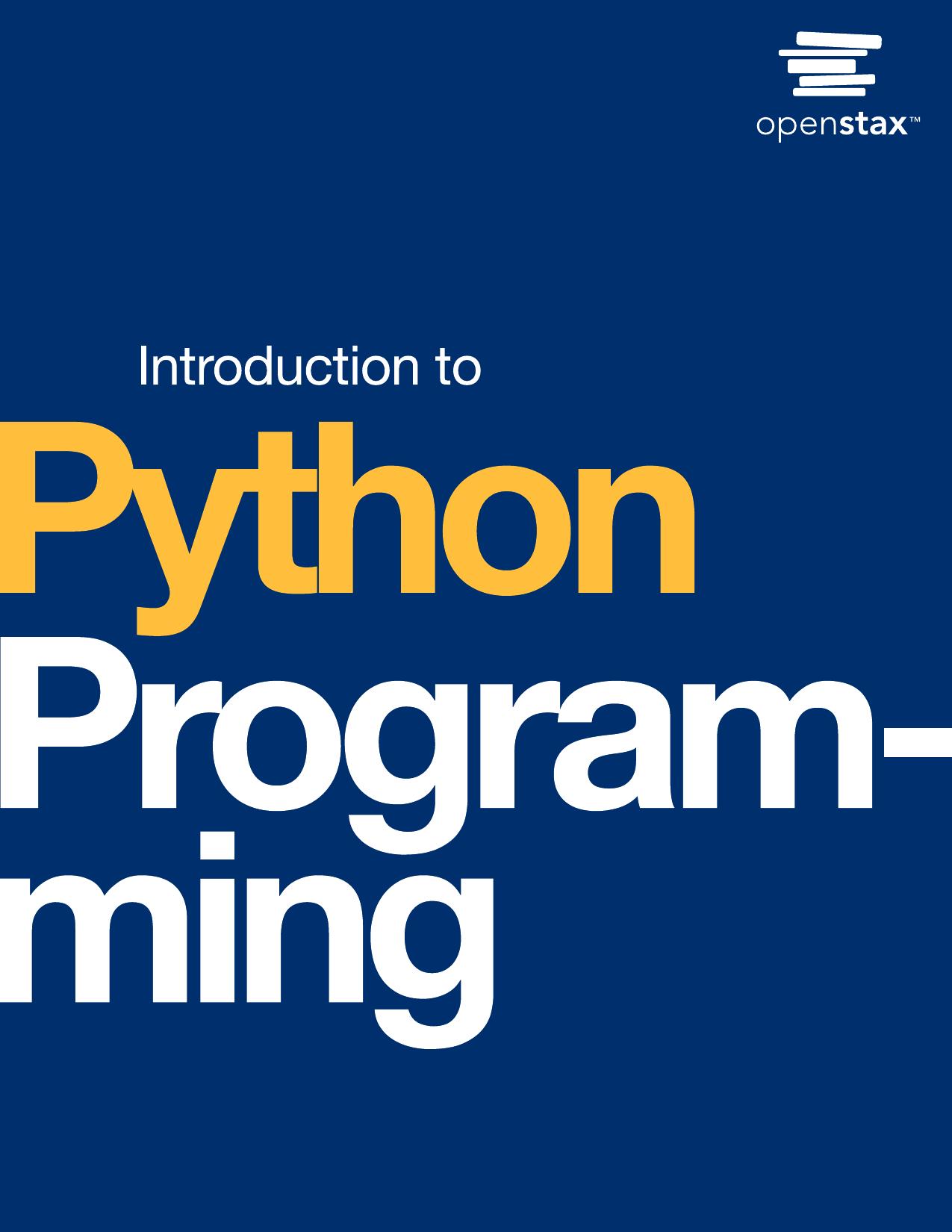 Introduction to Python Programming